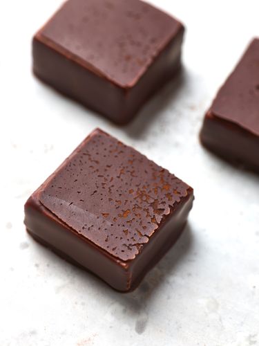 Bonbons chocolat enrobage machine